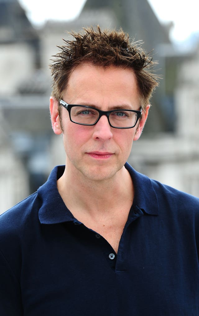 James Gunn at a photocall