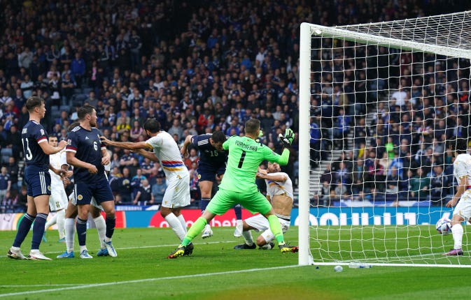 Scotland v Armenia – UEFA Nations League – Group B1 – Hampden Park