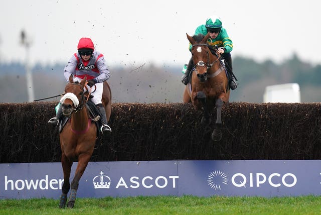 Phoenix Way (right) showed plenty of battling qualities to win at Ascot last time