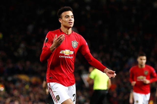 Mason Greenwood scored twice for United