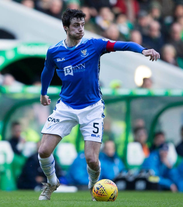 Joe Shaughnessy is expected to leave St Johnstone