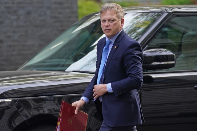 Transport Secretary Grant Shapps