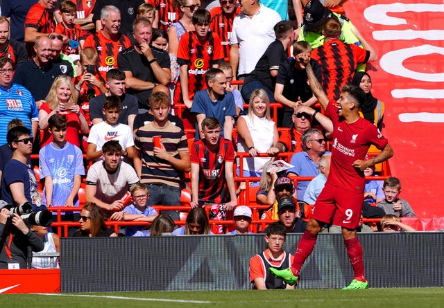 Liverpool v Bournemouth – Premier League – Anfield