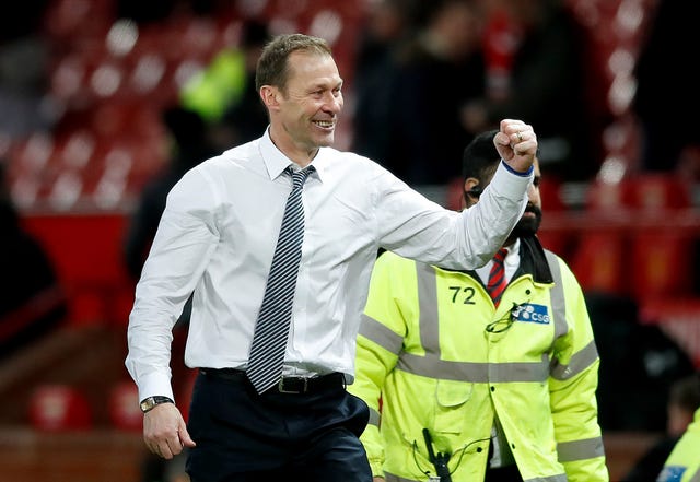 Duncan Ferguson saw his Everton side take a point at Manchester United