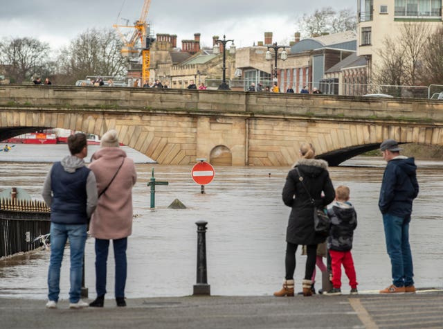 Flooding in York