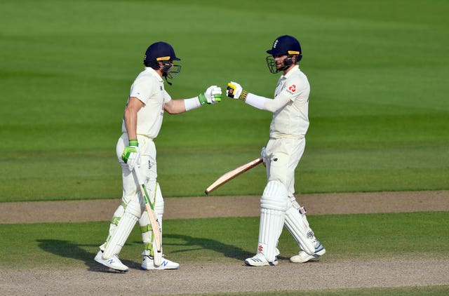 England's Chris Woakes and Jos Buttler's batting partnership all but secured victory for England against Pakistan