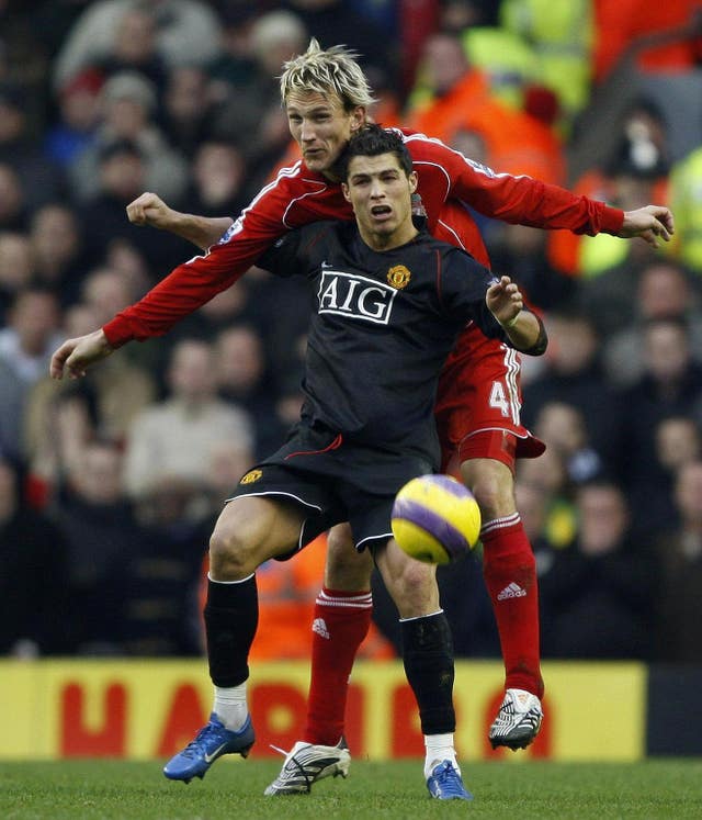 Soccer – Barclays Premier League – Liverpool v Manchester United – Anfield