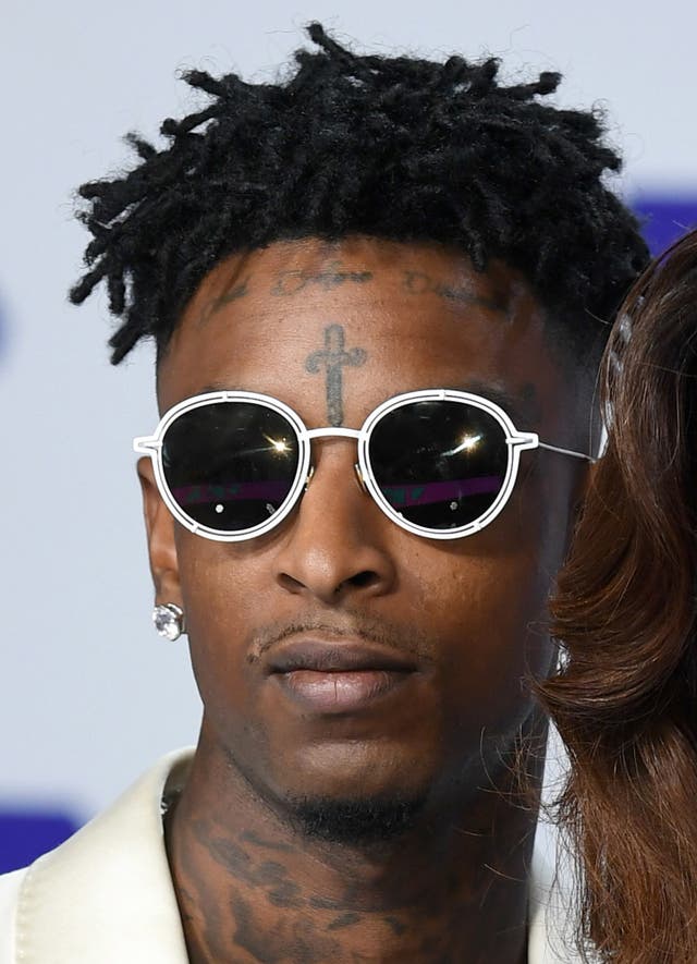 British rapper 21 Savage