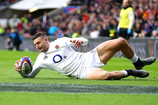 Jonny May has scored four tries in this year's Six Nations
