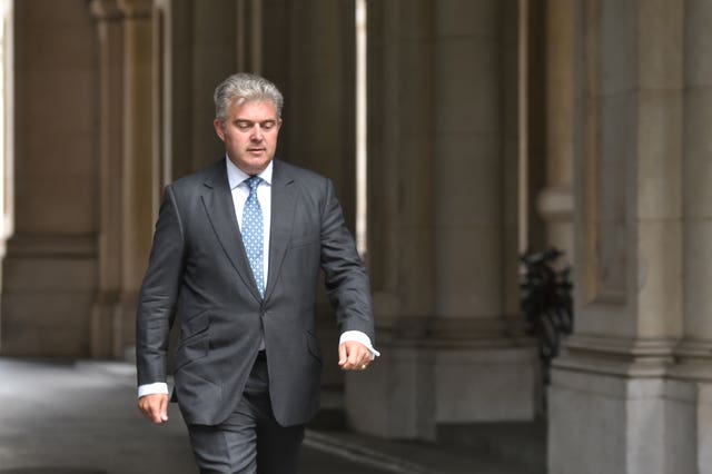 Immigration Minister Brandon Lewis said the Government wants EU nationals in the UK to stay