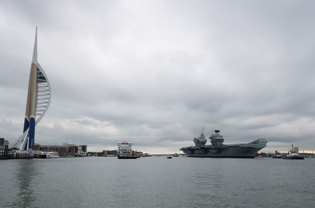 The HMS Prince of Wales