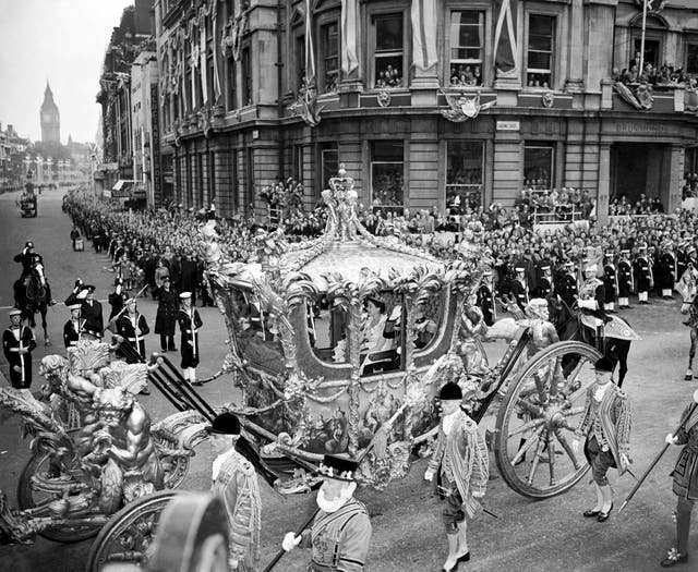 The Queen's carriage procession