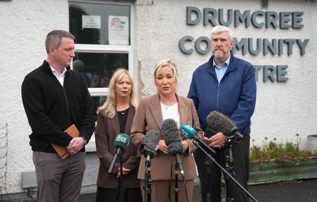 Michelle O’Neill visit to Portadown