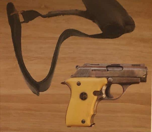 A Llama 22 pistol used in Die Another Day