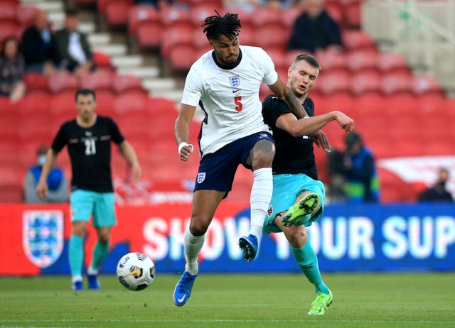 Tyrone Mings will be hoping to start England's first game of the Euros. 