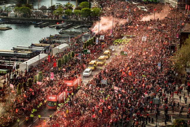 Liverpool Champions League Winners Parade