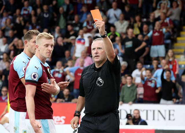 Red cards for violent conduct will eventually decrease