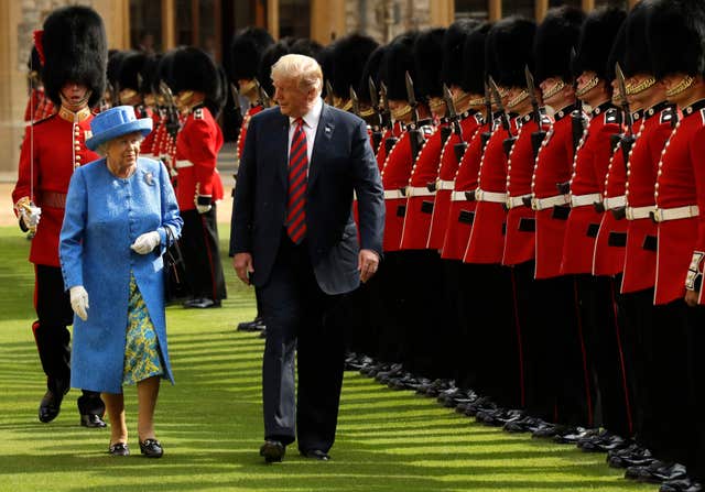 Donald Trump and Queen