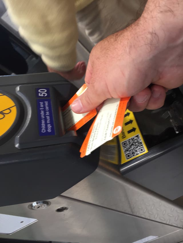 Rail ticket