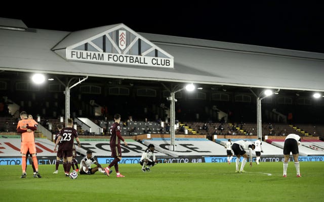Leeds all but guaranteed another season in the Premier League with victory at Fulham on Friday