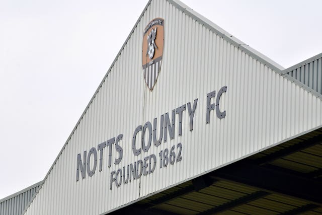 Notts County were relegated from the Football League for the first time in their history last season