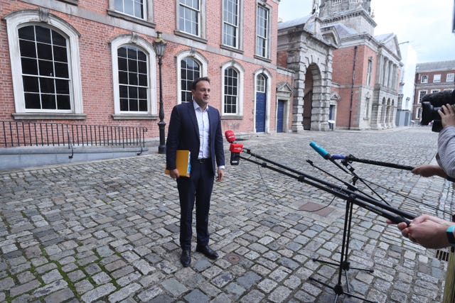 Irish government cabinet meeting