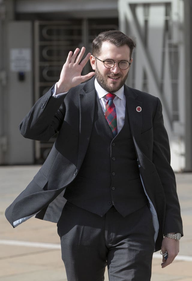 Newly elected MSPs arrive at Holyrood