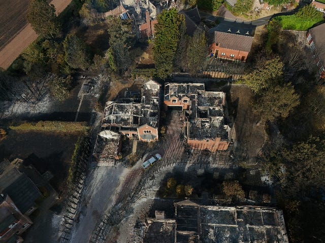 West Midlands wildfires