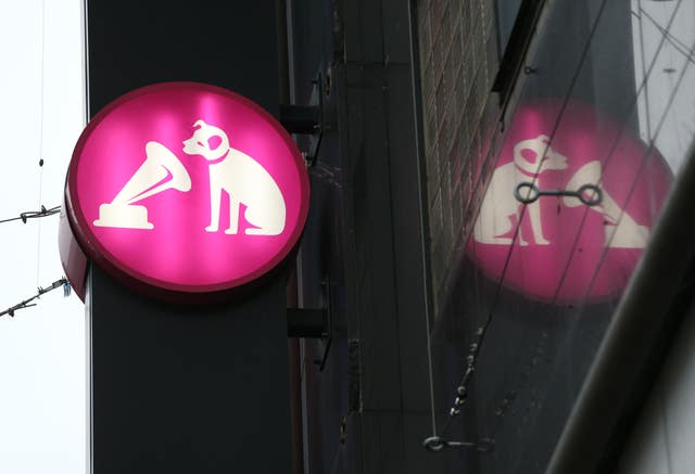 HMV finances