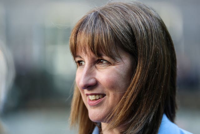 Rachel Reeves close-up side view
