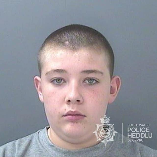 Craig Mulligan was just 13 when he murdered his step-brother (South Wales Police/PA)