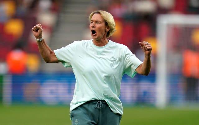 Germany head coach Martina Voss-Tecklenburg won the European Championship four times as a player