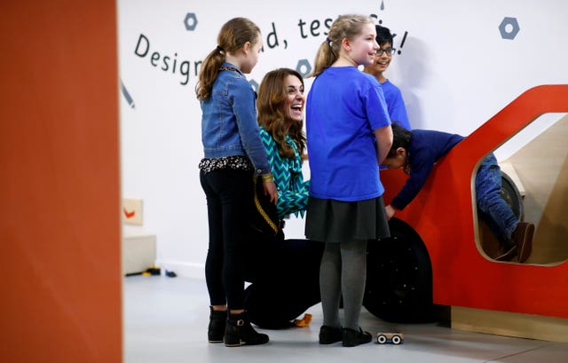 The Duchess of Cambridge attends the launch of a UK-wide survey on early childhood at Thinktank, Birmingham Science Museum