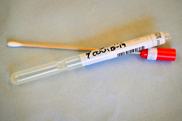 A swab test