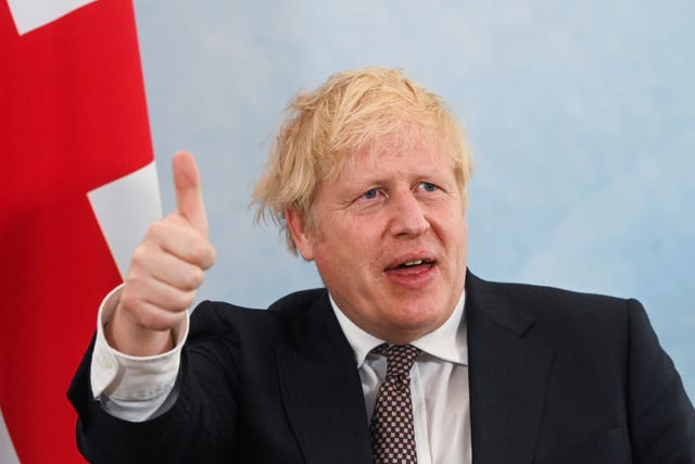Prime Minister Boris Johnson
