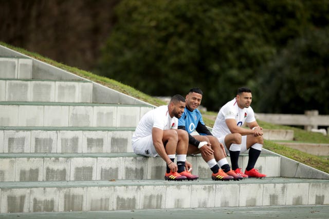 Joe Cokanasiga, Manu Tuilagi and Ben Te'o