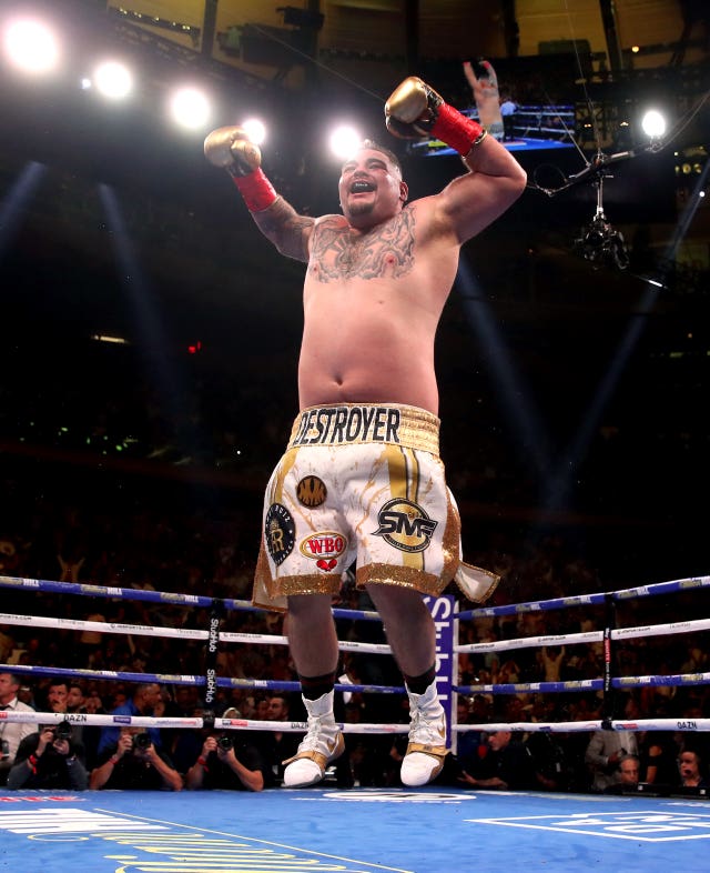 Andy Ruiz Jr physique meant he was written off ahead of his bout with Joshua
