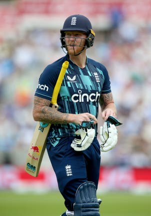 Ben Stokes failed to score