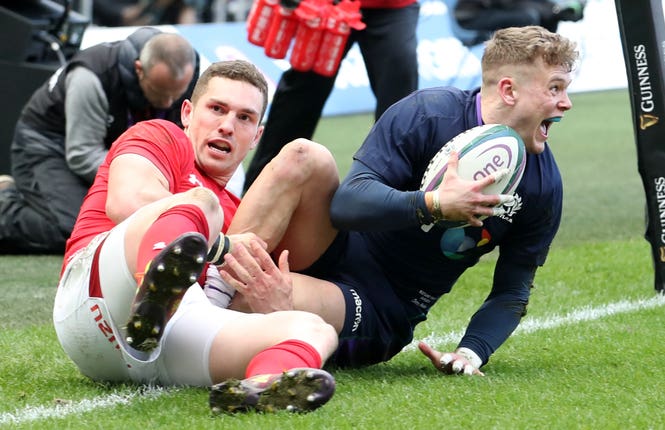 Scotland are set to travel to Wales for their final match in this year's Six Nations (Jane Barlow/PA)