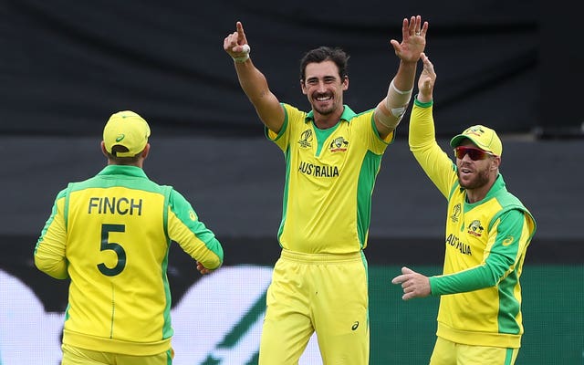 Mitchell Starc has taken 15 wickets in the World Cup (David Davies/PA)