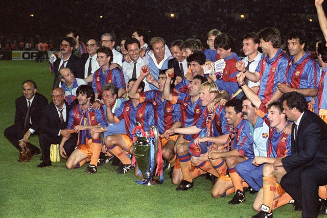 Ronald Koeman was part of Barcelona's 1992 European Cup winners 
