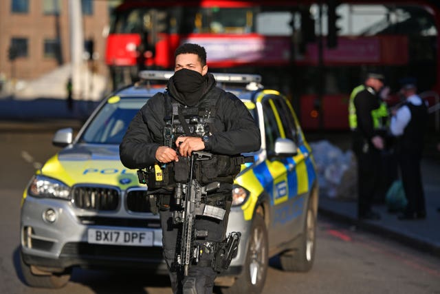 Incident on London Bridge