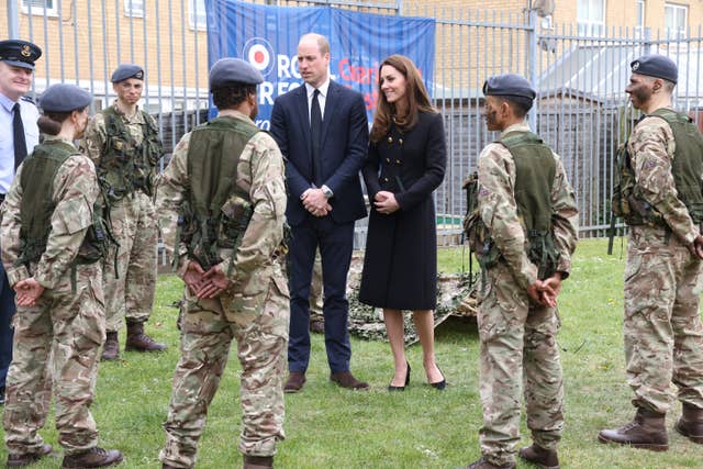 Royal visit to Air Cadets