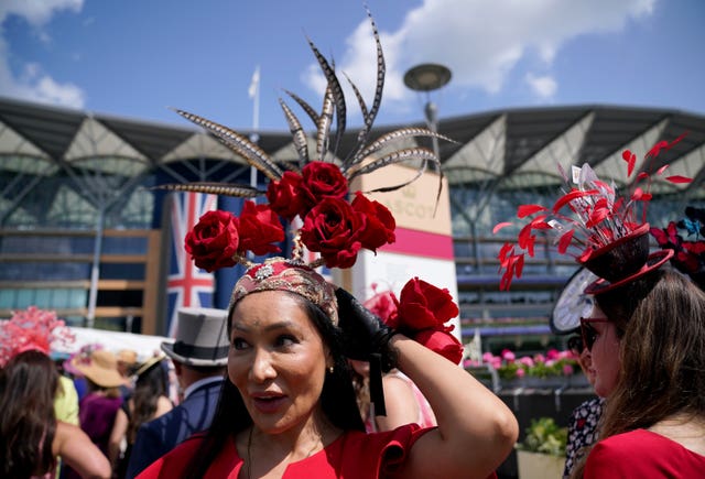 Racegoer Sofia Hayat ahead of day three of Royal Ascot (Jonathan Brady/PA)