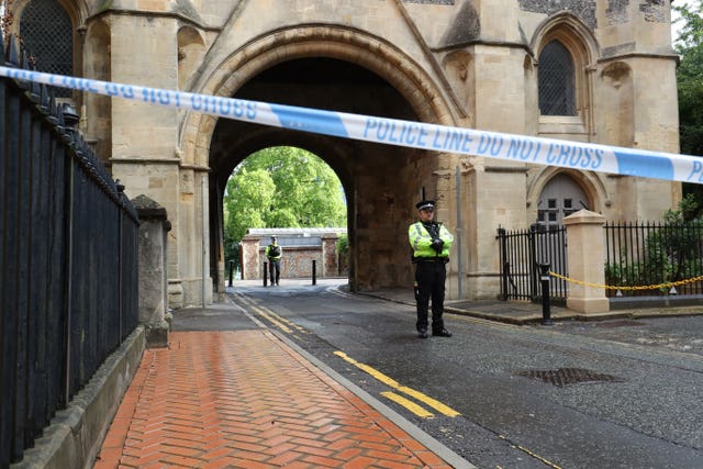 Forbury Gardens incident