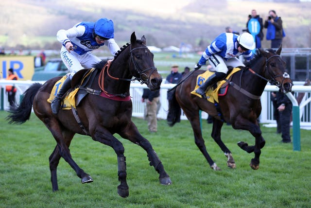 Bryony Frost was the toast of Cheltenham punters when she drove Frodon to victory