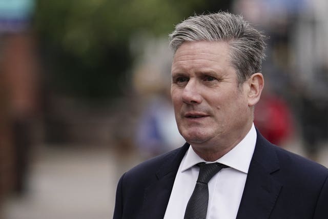 Labour leader Sir Keir Starmer