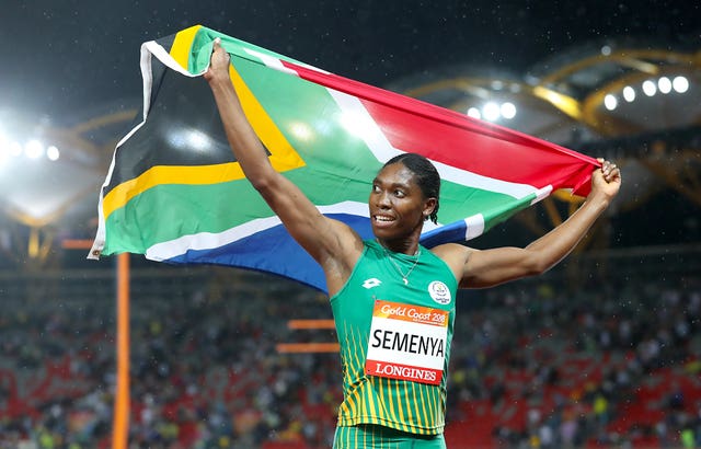 South Africa's Caster Semenya is a two-time Olympic champion