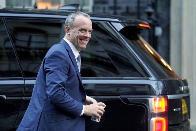Deputy Prime Minister Dominic Raab