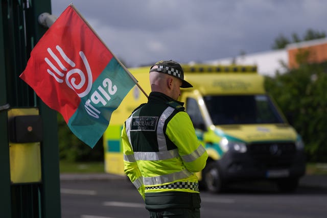 National Ambulance Service industrial action